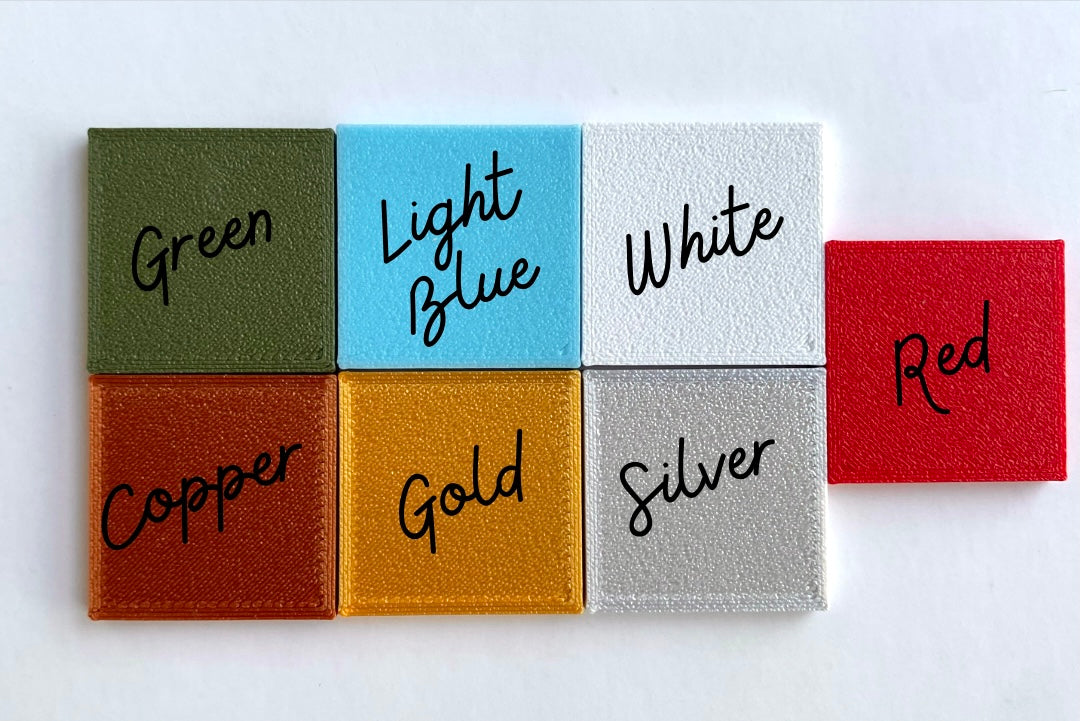 Available color options