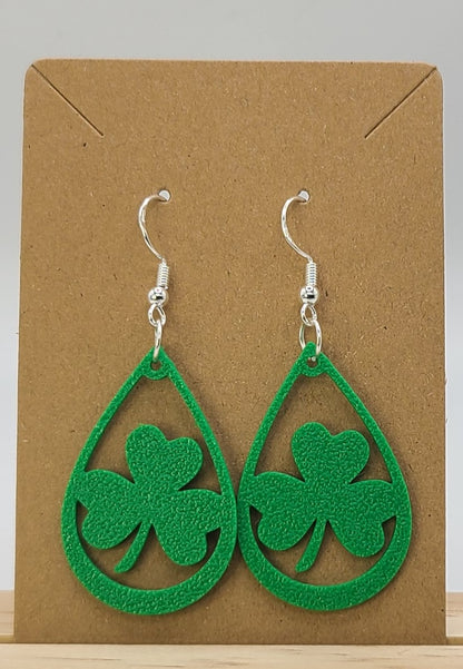 St. Patrick's Day Earring - 2G in green