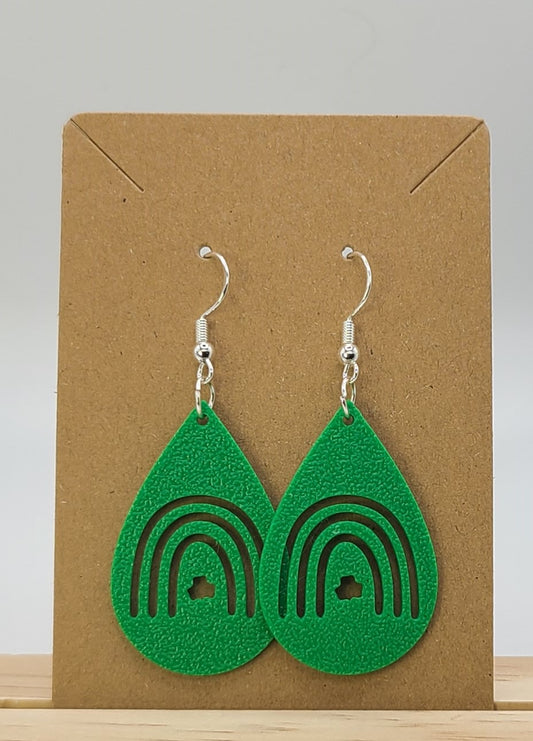 St. Patrick's Day Earring - 1H in green