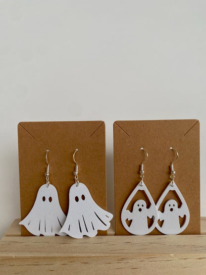 Ghost Teardrop Earrings