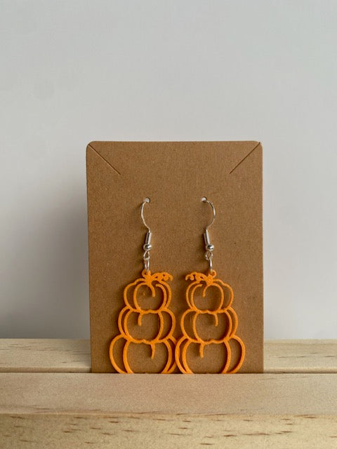 Pumpkin Stack Earrings